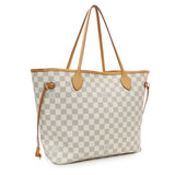 Louis Vuitton Damier Azur Neverfull MM Handbags Louis Vuitton