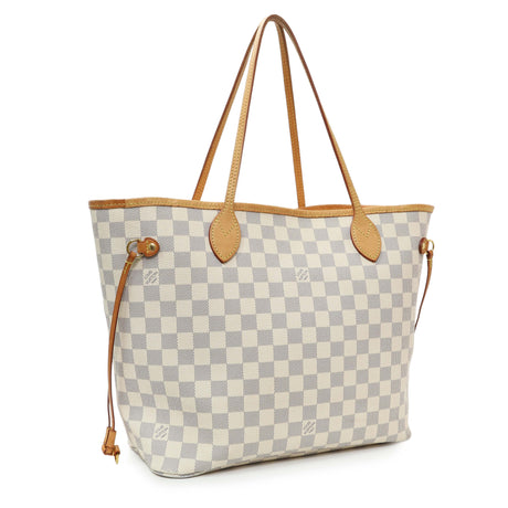 Louis Vuitton Damier Azur Neverfull MM Handbags Louis Vuitton