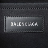 Balenciaga Small Hardware Scribble Printed Denim Tote Bag
