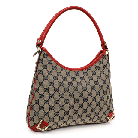 Gucci Monogram Medium Abbey D Ring Hobo