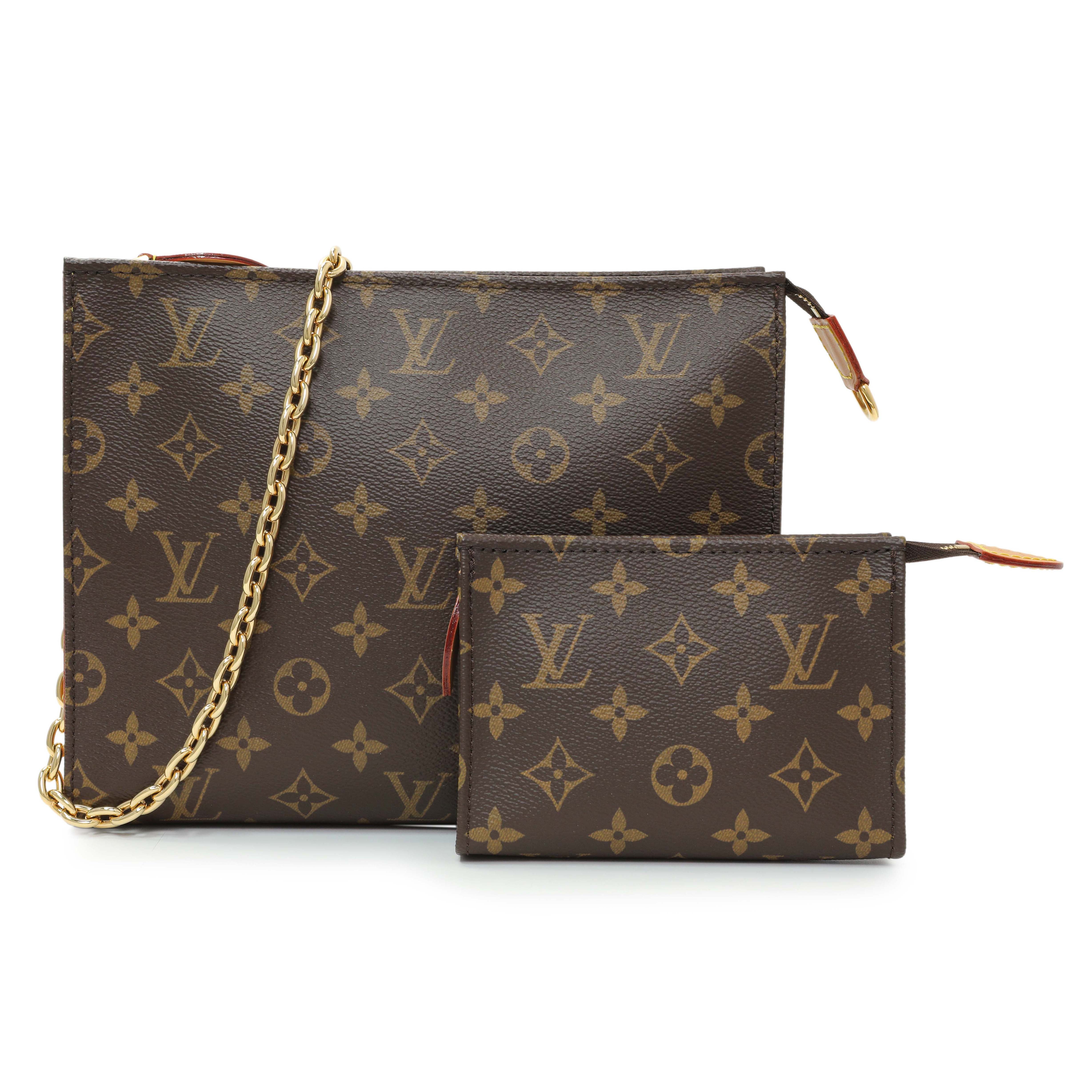 louis vuitton canvas backpack pouch Louis Vuitton Toiletry Pouch On Chain – Modaselle