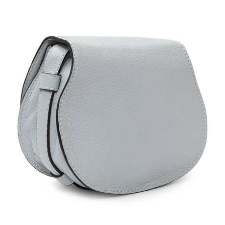 Chloe Blue Mist Mini Marcie Round Crossbody Handbags Chloe