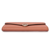 Fendi Pink Vitello Cruise F is Fendi Continental Envelope Wallet on Chain