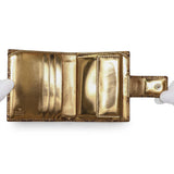 Gucci Bronze Guccissima Compact Wallet Accessories Gucci