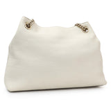 6 items ⬆️Gucci White Pebbled Calfskin Medium Soho Chain Shoulder Bag Handbags Gucci