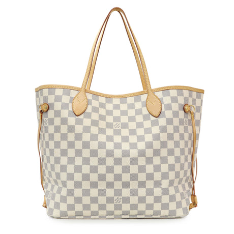 Louis Vuitton Damier Azur Neverfull MM Handbags Louis Vuitton