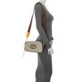 Gucci GG Supreme Monogram Web Neo Vintage Shoulder Bag Handbags Gucci