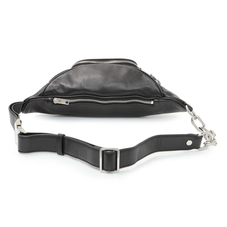 Alexander Wang Black Lambskin Attica Belt Bag