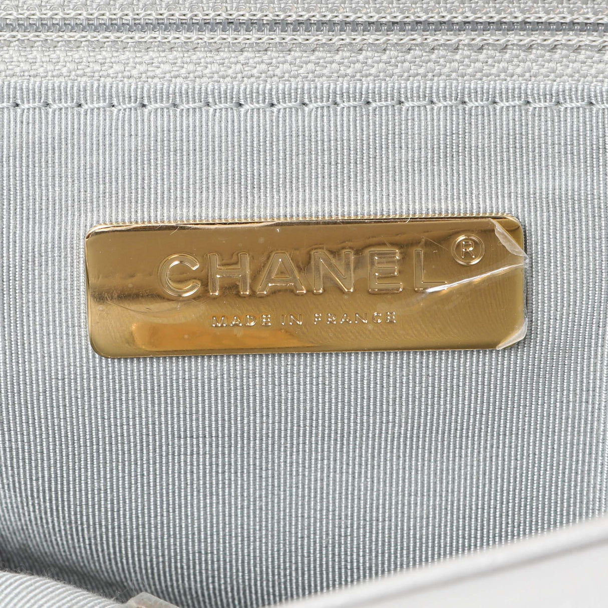Chanel Grey Quilted Medium Chanel 19 Flap Handbags Chanel