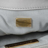 Chanel Grey Quilted Medium Chanel 19 Flap Handbags Chanel
