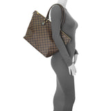 Louis Vuitton Damier Ebene Saleya MM Handbags Louis Vuitton