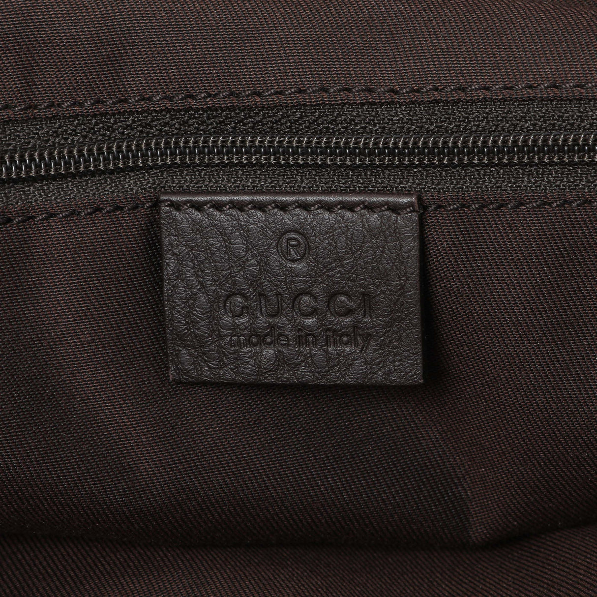 Gucci Brown Monogram Medium Sukey
