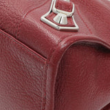 Balenciaga Burgundy Chevre Metallic Edge Hardware S City Handbags Balenciaga