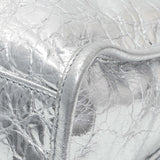 Balenciaga Silver Agneau Small Le City Handbags Balenciaga