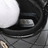 Chanel Black Patent Lipstick Case On Chain Accessories Chanel