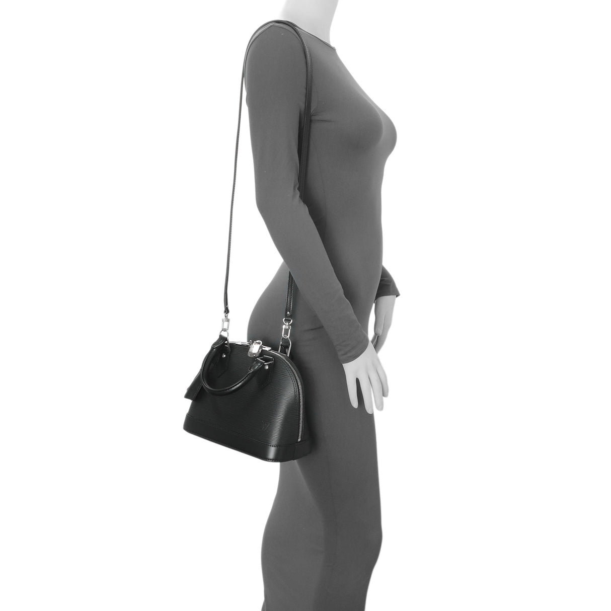 Louis Vuitton Black Epi Alma BB Handbags Louis Vuitton