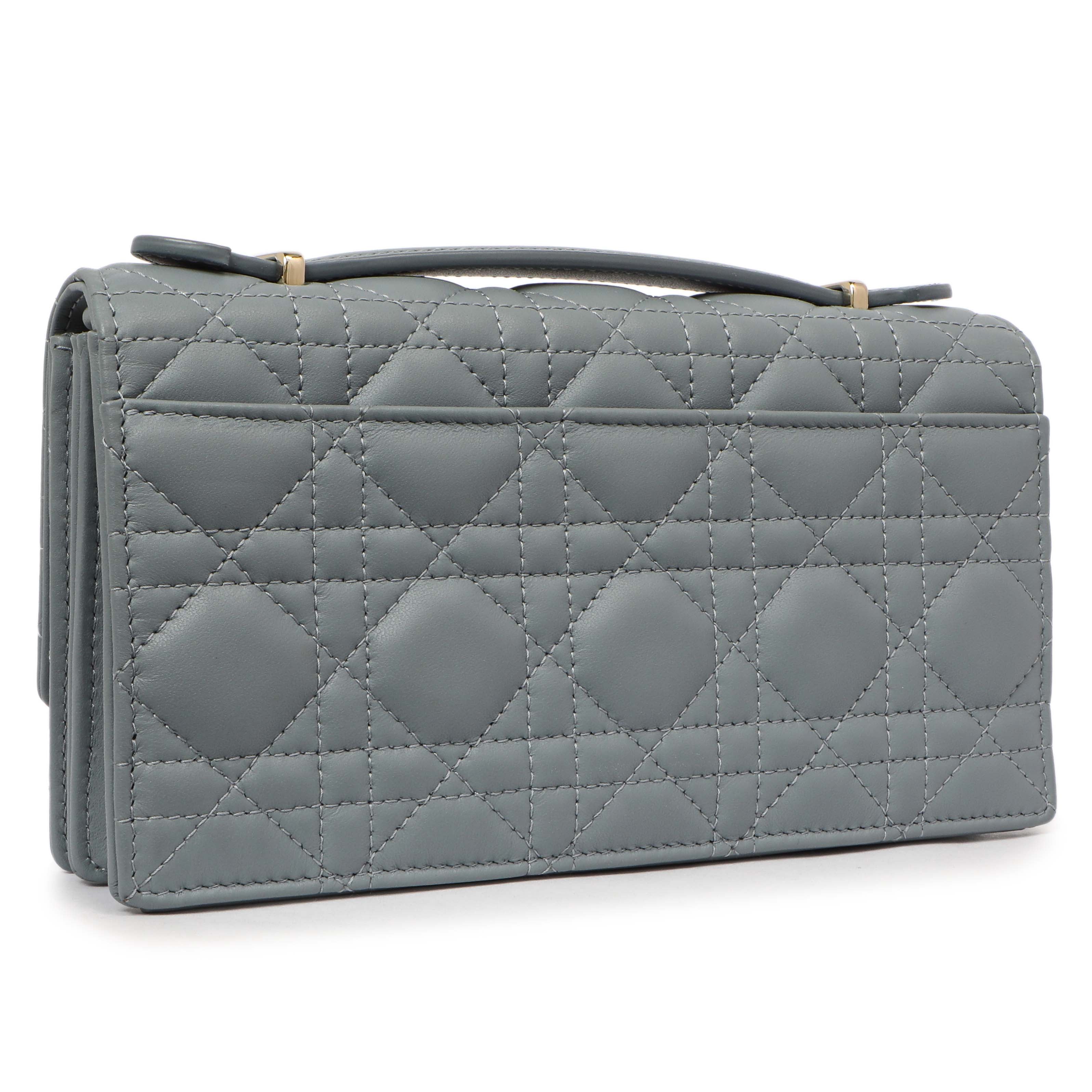 Christian Dior Cloud Blue Lambskin Mini Miss Dior – Modaselle