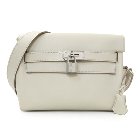 Hermes Craie Evercolor Kelly Messenger PM Handbags Hermes