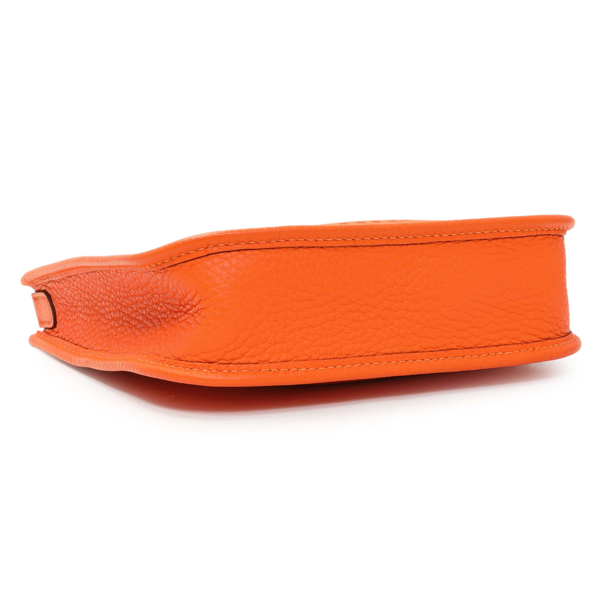 Hermes Orange Clemence Evelyne TPM Handbags Hermes