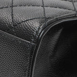 Saint Laurent Black Grain De Poudre Textured Mixed Matelasse Triquilt Small Monogram Satchel Handbags Saint Laurent