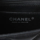 Chanel Black Lambskin Chevron Quilted Mini Square Flap Handbags Chanel