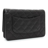 Chanel Black Quilted Lambskin Wallet on Chain Handbags Chanel