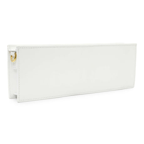 Jacquemus White Calfskin Le Ciuciu Satchel