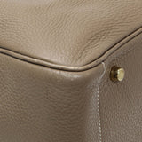Hermes Etoupe Taurillon Clemence Lindy 30