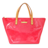 Louis Vuitton Pink Vernis Bellevue PM Handbags Louis Vuitton
