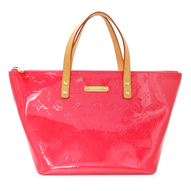 Louis Vuitton Pink Vernis Bellevue PM Handbags Louis Vuitton