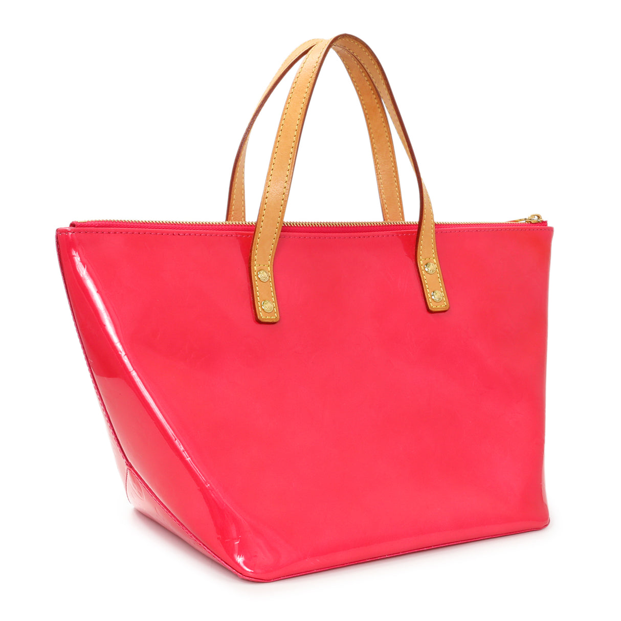 Louis Vuitton Pink Vernis Bellevue PM Handbags Louis Vuitton