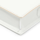 Jacquemus White Calfskin Le Ciuciu Satchel