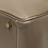 Hermes Etoupe Taurillon Clemence Lindy 30