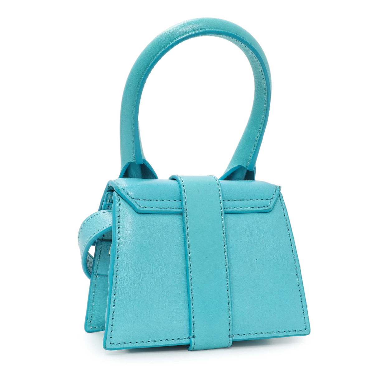 Jacquemus Blue Smooth Calfskin Le Chiquito Montagne