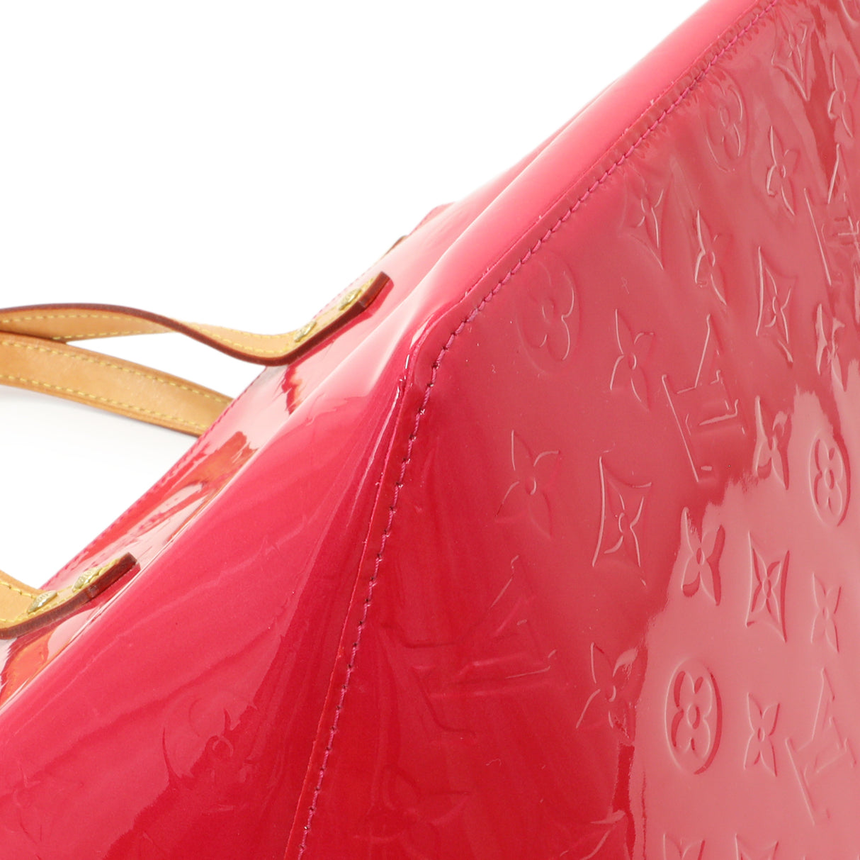 Louis Vuitton Pink Vernis Bellevue PM Handbags Louis Vuitton