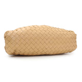 Bottega Veneta Almond Nappa Maxi Intrecciato The Pouch Oversized Clutch Handbags Bottega Veneta