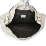 Gucci White Guccissima Large New Ladies Web Hobo Handbags Gucci