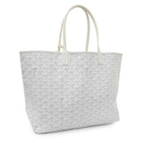 Goyard White Goyardine Saint Louis PM