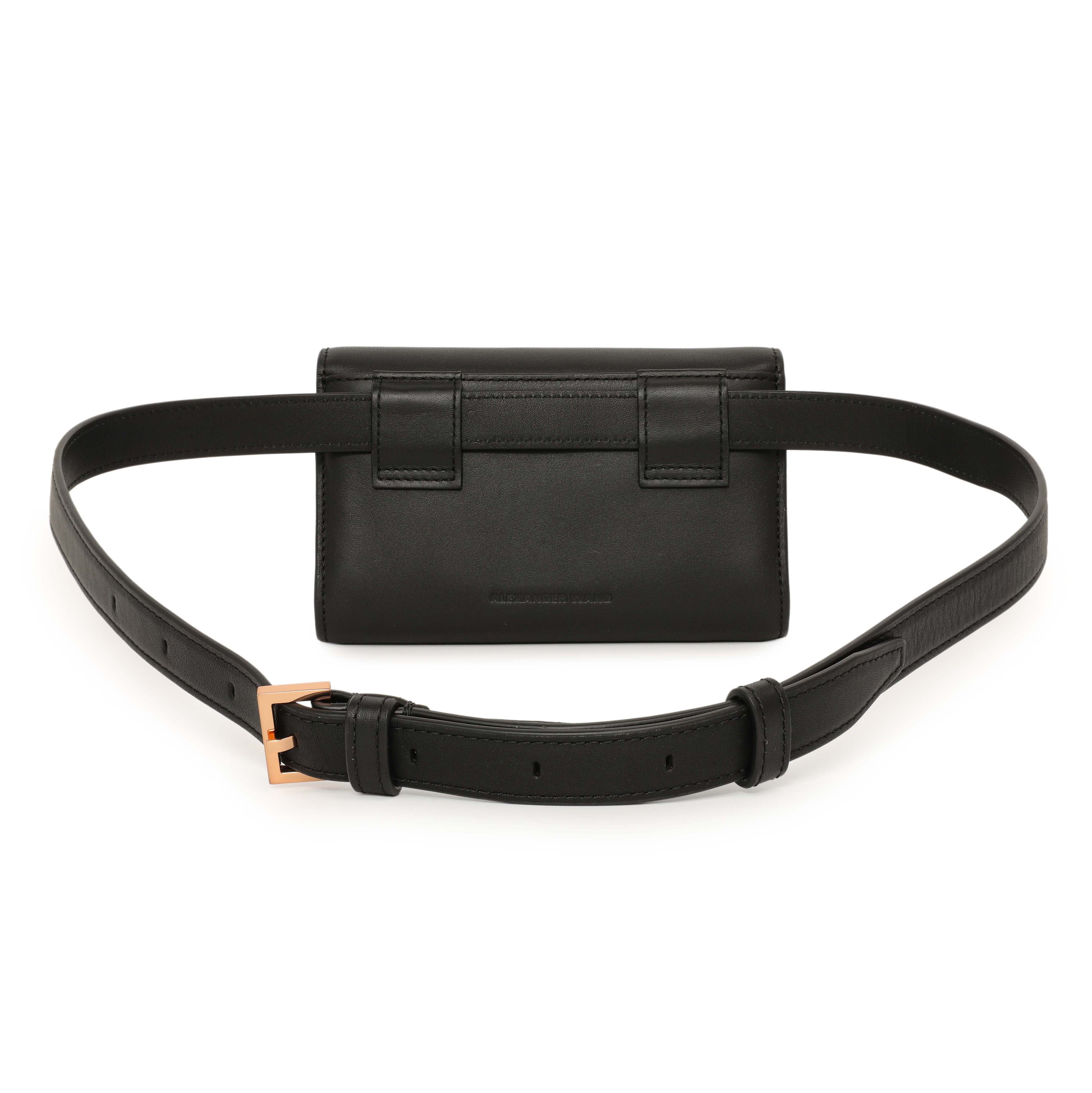 Alexander Wang Black Calfskin Prisma Belt Bag – Modaselle