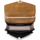 Burberry Derby Calfskin House Check Small Macken Crossbody Handbags Burberry
