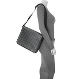 Louis Vuitton Damier Graphite District Messenger Handbags Louis Vuitton