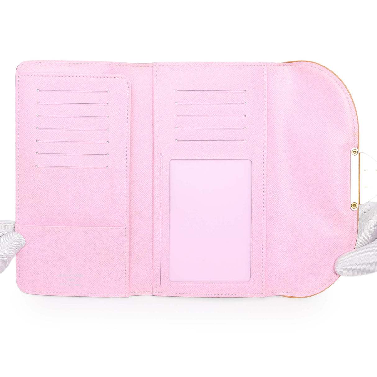 Louis Vuitton White Monogram Multicolor Eugenie Wallet Accessories Louis Vuitton