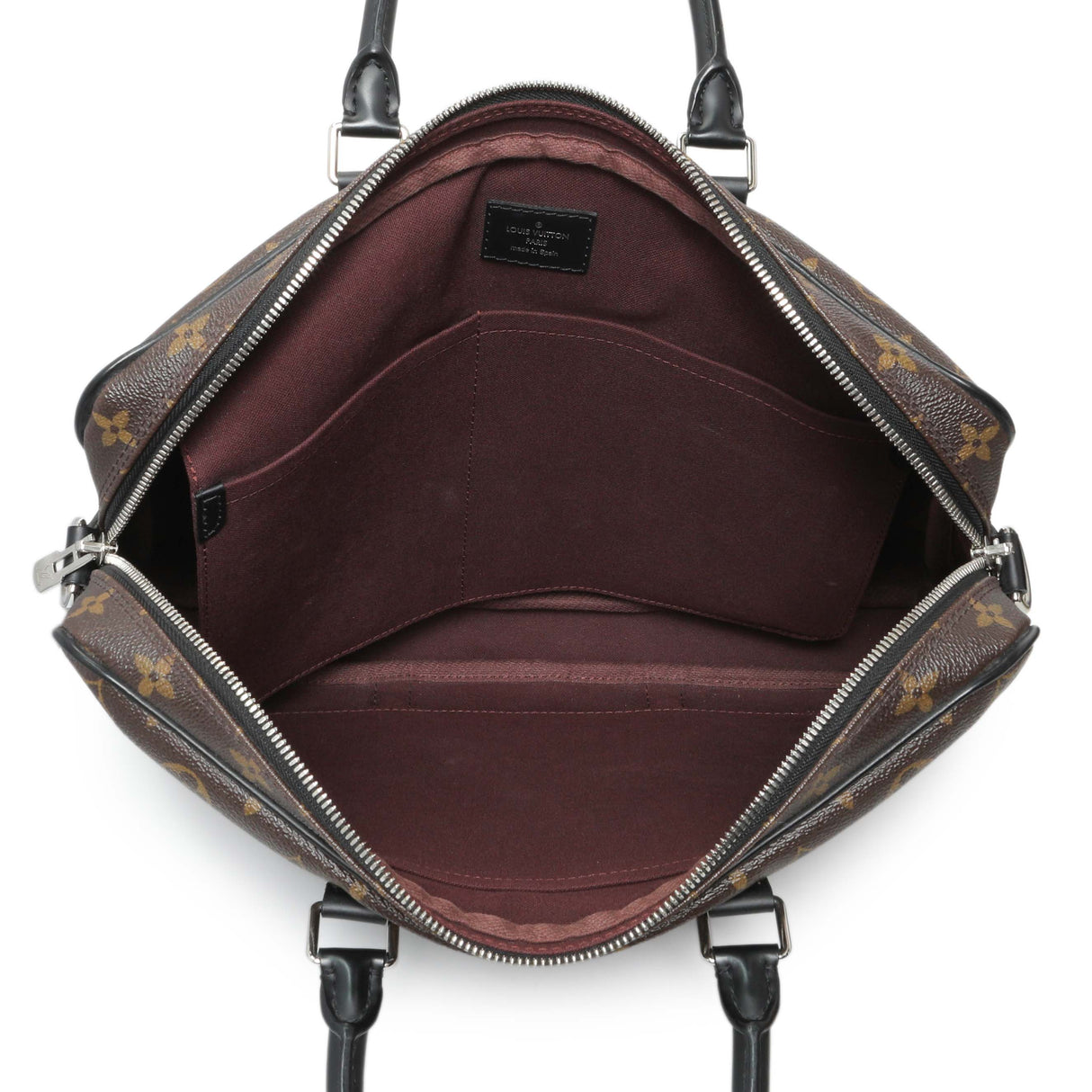 Louis Vuitton Monogram Macassar Porte-Documents Voyage PM Handbags Louis Vuitton