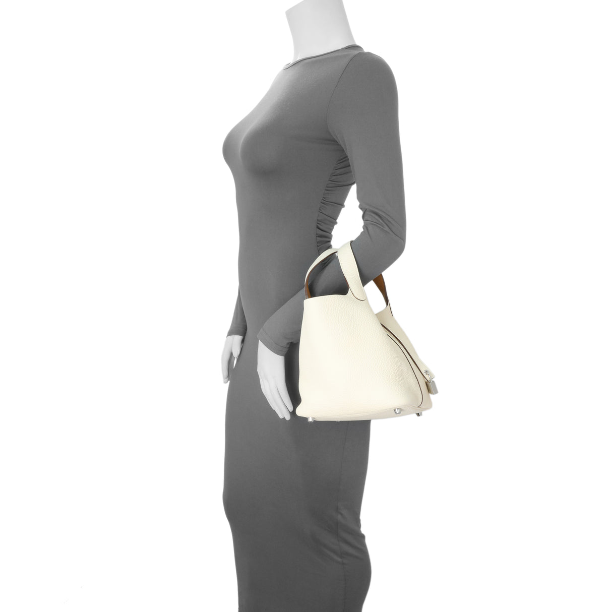 Hermes Nata Clemence Picotin 18 Handbags Hermes