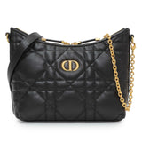 Christian Dior Black Miss Caro Diorling Mini Bag with Chain Handbags Christian Dior