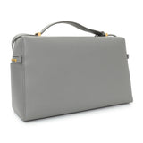 Loro Piana Grey Textured Calfskin Extra Bag L27 Handbags Loro Piana