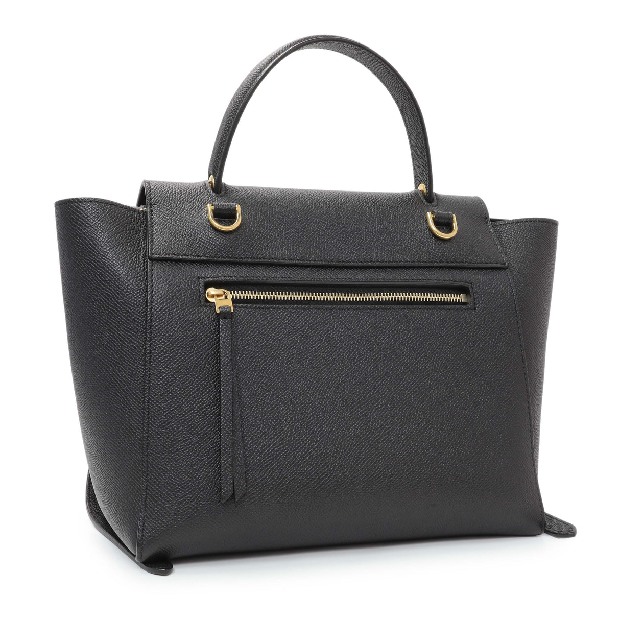 Celine Black Grained Calfskin Micro Belt Bag Handbags Celine