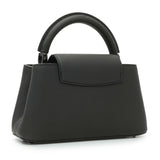 Louis Vuitton Black Matte Taurillon Capucines East West Mini Handbags Louis Vuitton