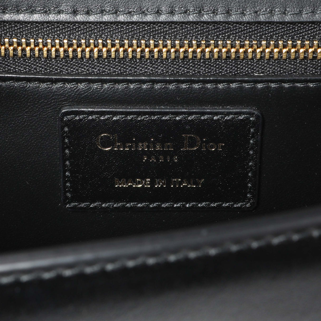Christian Dior Black Smooth Calfskin 30 Montaigne Flap Bag Handbags Christian Dior