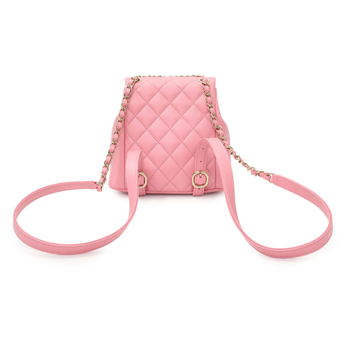Chanel Pink Calfskin Small Duma Backpack Handbags Chanel